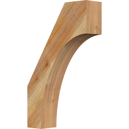 Ekena Millwork 4"W x 14"D x 22"H Westlake Rough Sawn Knee Brace, Western Red Cedar BRC04X14X22WTL00RWR
